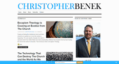 Desktop Screenshot of christopherbenek.com